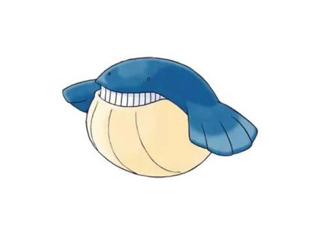 《精灵宝可梦》图鉴320:胖得像个气球的鲸鱼宝可梦——吼吼鲸