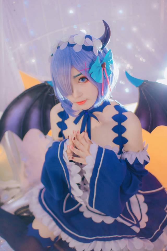 cosplay正片 从零开始的异世界 蕾姆 半仙儿吖