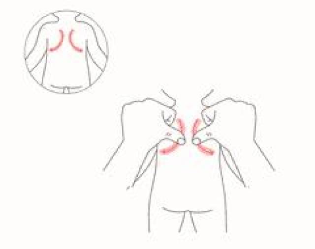 咳嗽的克星 分推肩胛骨