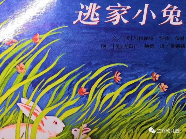 中班【幼儿有声绘本故事】逃家小兔