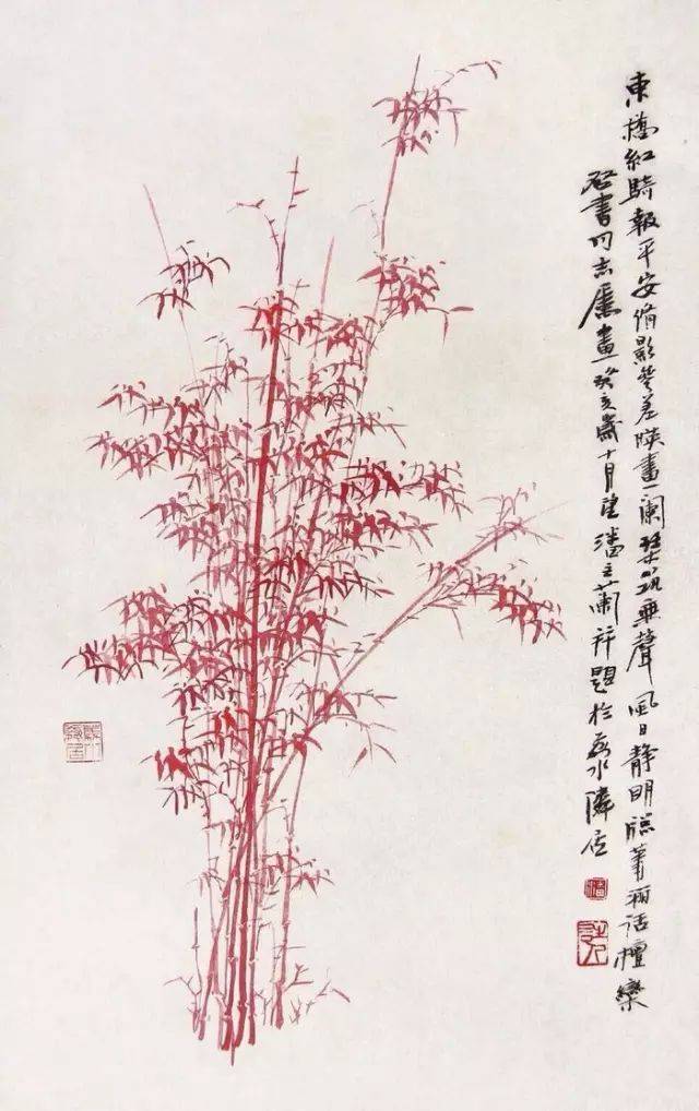 写意国画竹子~(收藏了)