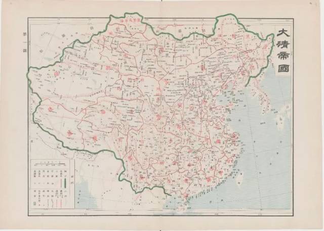 大清地图高清版大图,清朝,明朝版大图_大山谷图库