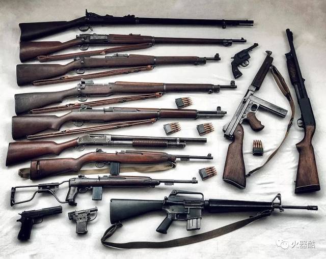 【军用枪械】叱咤沙场n多年 您看看能认得几只?