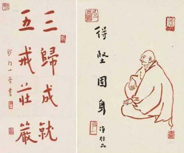 丰子恺：李叔同是中国第一全才艺术家为何当了弘一和尚？_李端