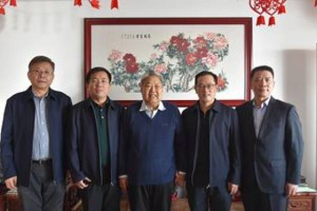 工商银行河南分行新任党委书记,行长邹平走访慰问老领导