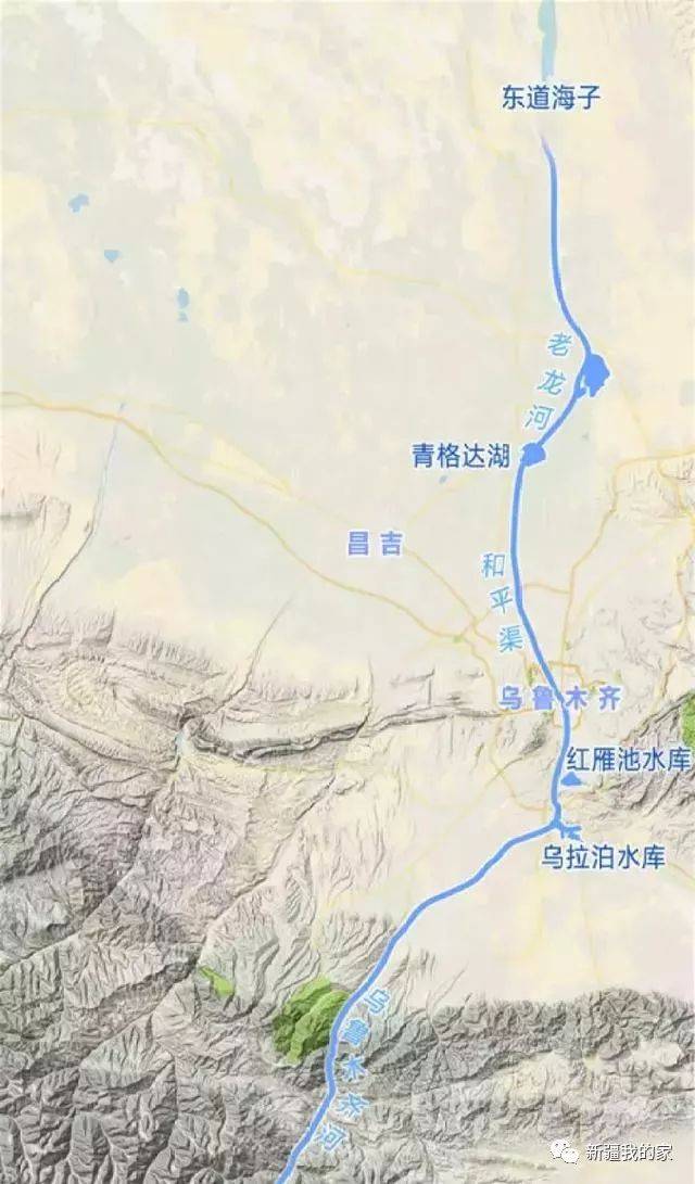 新疆孔雀河地图图片