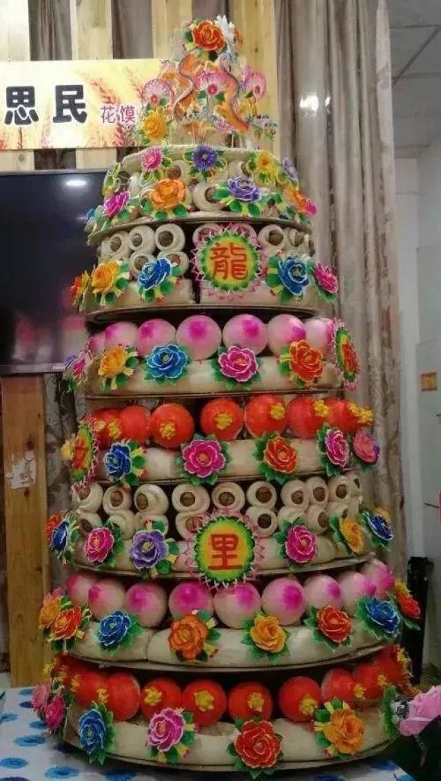 丧事上供花馍图片,白事的花馍供品图片,奠老人做的花馍(第8页)_大山谷图库