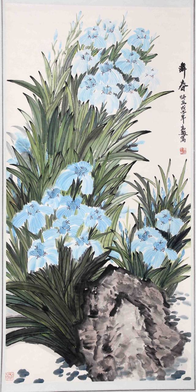 中国当代著名书画家肖志敏