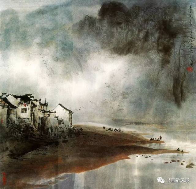 雾的图画,关于雾的儿童画,雾怎么画儿童画_大山谷图库