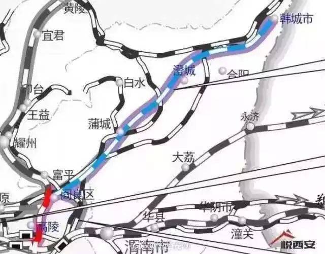 日,中国铁路总公司鉴定中心在西安组织召开新建城际铁路西安至韩城线