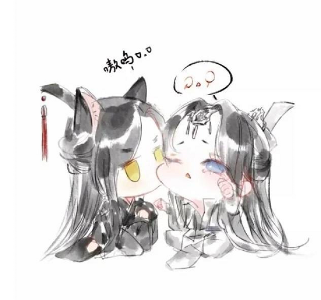 《天官赐福》师青玄化身小汤圆,黑水:甜的