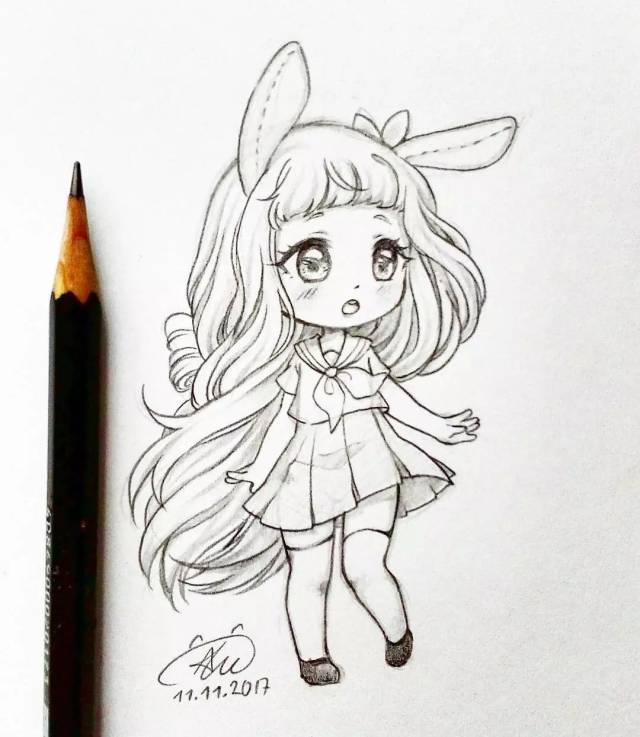 她用一年时间逆袭,从画渣秒变大神,笔下的铅笔动漫狂撩70万粉!