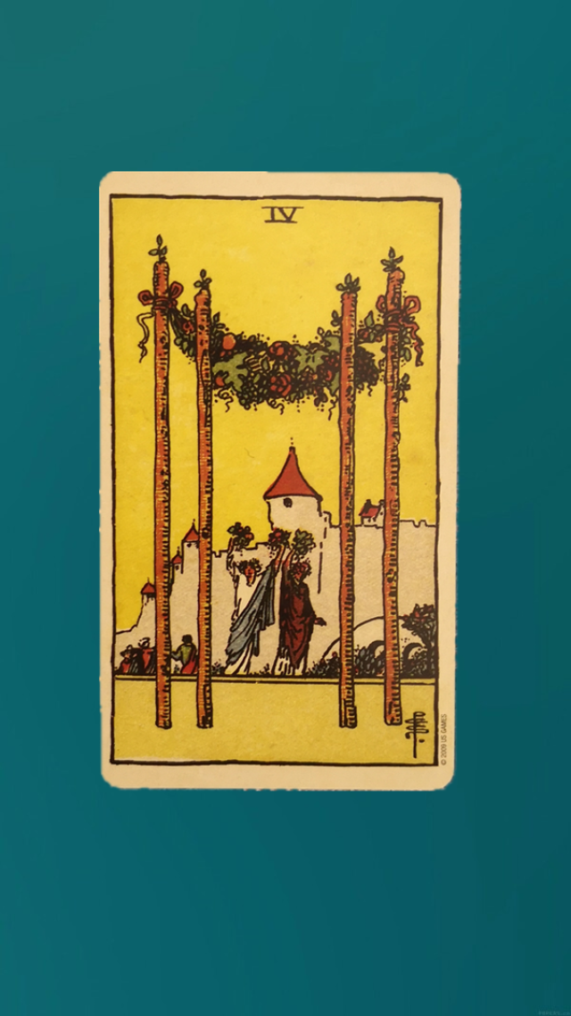 选择b——权杖四