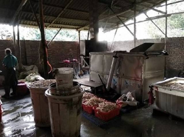 煎炸用油是地沟油;鸡爪生产过程中还添加了双氧水和氢氧化钠,看似白
