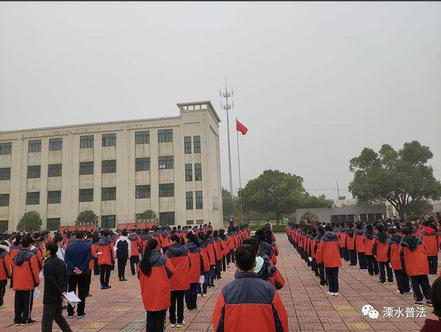 溧水区洪蓝开展中学生向宪法宣誓仪式