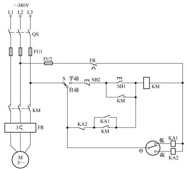 30个电气自动控制电路图,搞电气自动化的同学应该都能看懂