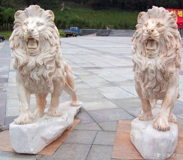 然而他们用的狮子造型却是这样的