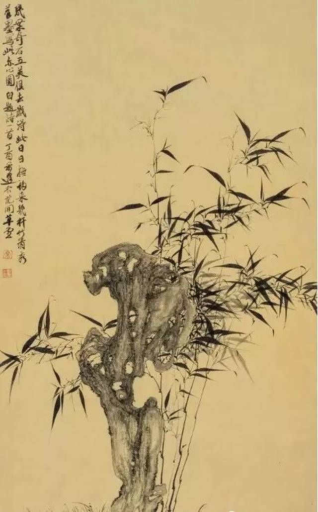 擅长写意花鸟山水,尤爱竹子,对传统竹子的画法有深入的研究和学习.