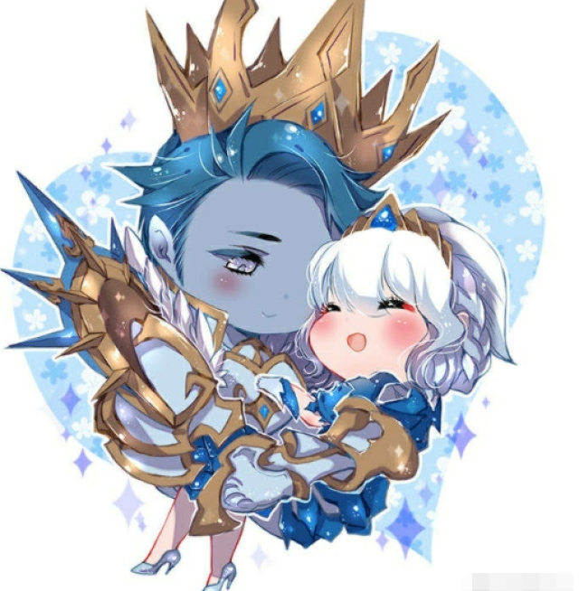 王者荣耀: 干将莫邪新皮肤曝光, 莫邪冰雪王后颜值爆表!