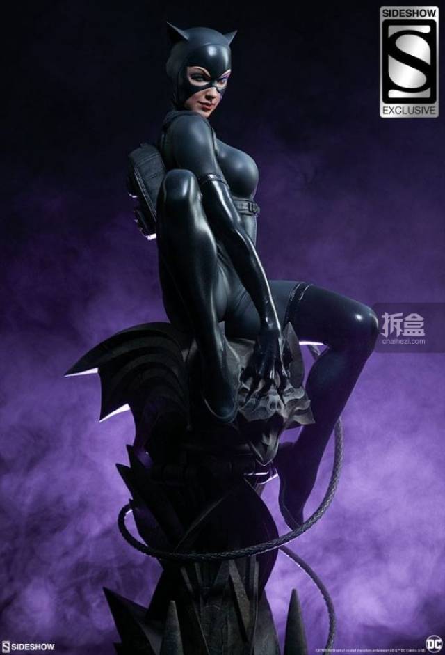 sideshow dc漫画 猫女 catwoman 1:4 pf雕像