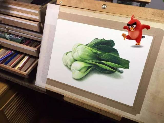 彩铅界"冷军",他的作品比照片还细腻, 不看过程,真以为是照片!
