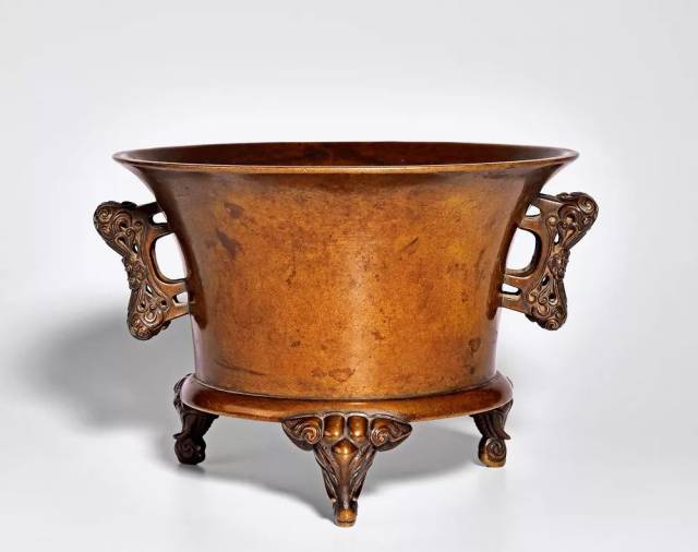 中国 民国 清時代 钵式銅香炉 【公式通販】