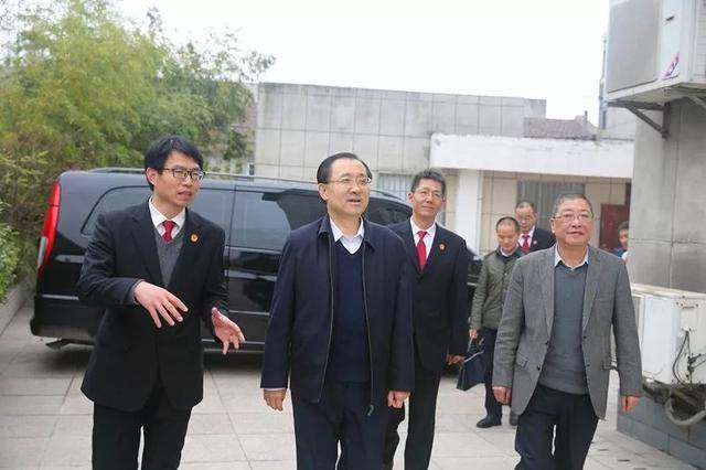 市中院党组书记,代院长马荣一行 到溧阳法院调研指导工作