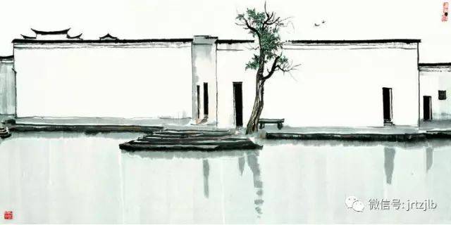 吴冠中作品300幅，画不尽的江南_搜狐网