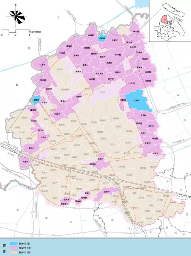 【民生動態】至2035年,嘉定規劃保留(保護)行政村57個,撤併86個!