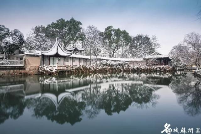 苏州大学雪景图片