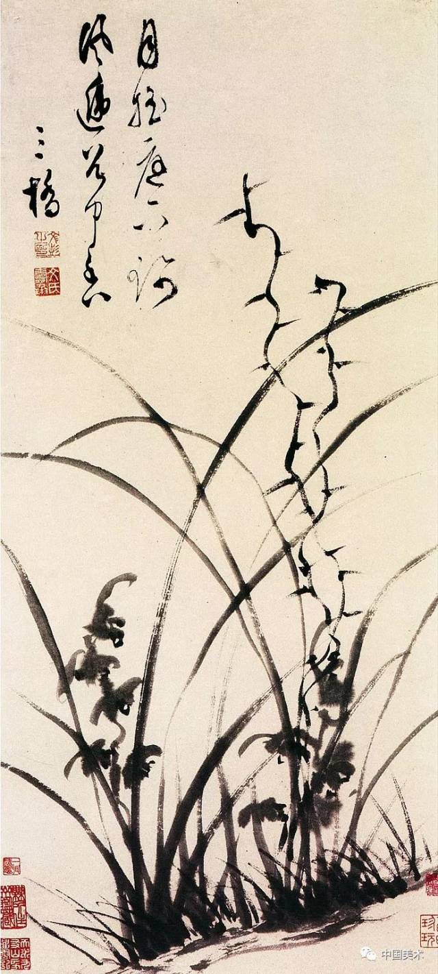 历代画兰花的名家,现代画兰花的名家,现代画兰花最好的画家_大山谷图库
