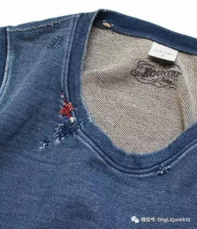 【布艺作品】牛仔布打补丁的缝线艺术
