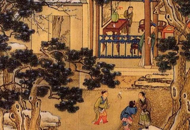 古代踢毽子图片,古代踢毽子,老式毽子图片(第9页)_大山谷图库