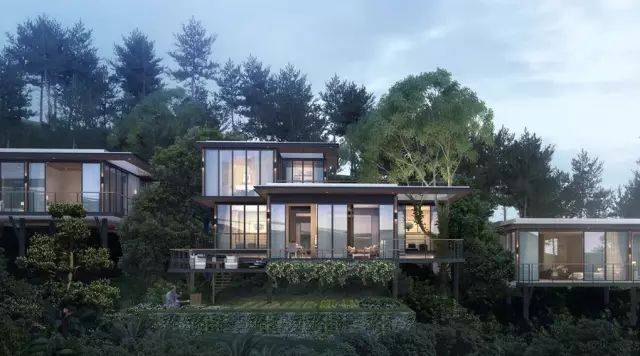 超现代的山地别墅,绿城又创造一个奇迹!