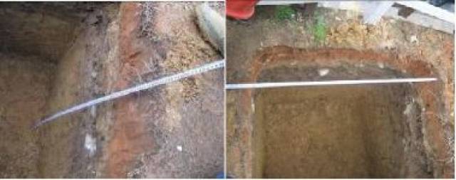 (4)基础法兰盘上钢筋按图纸标准攻丝,配镀锌螺丝两个,平光垫圈和弹簧