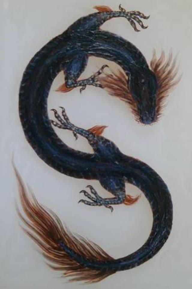 另有书记"颛顼乘龙至四海","帝喾春夏乘龙".