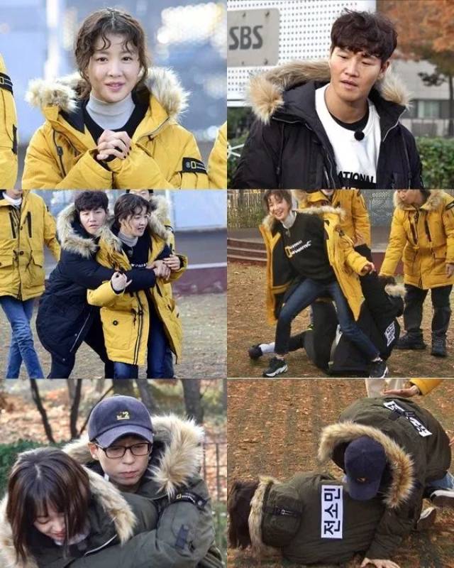 不仅仅是金钟国,连running man最长身的李光洙,都在节目中被李诗英