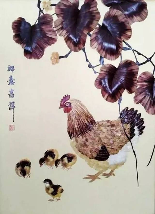 高粱画,竟然这么美!