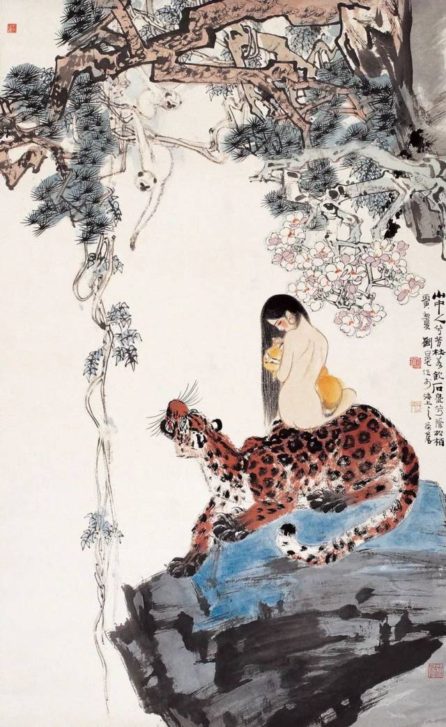 近现代画家笔下的中国神话第一美女——山鬼