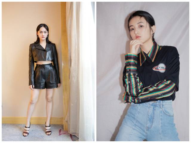 张子枫和文淇现身同场活动,一个穿着休闲,一个看上去有点酷!