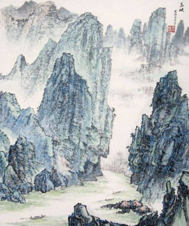 夔州画,夔州风景画,夔州_大山谷图库