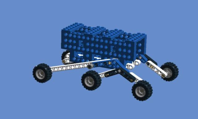 什么轮子适合在月球上走?用乐高搭一个嫦娥四号月球车