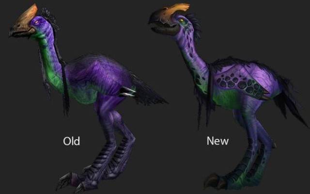 例如重制后黑海岸的夜刃豹,巨兽岛上的飞翼啸天龙,塞塔里斯神庙尾王