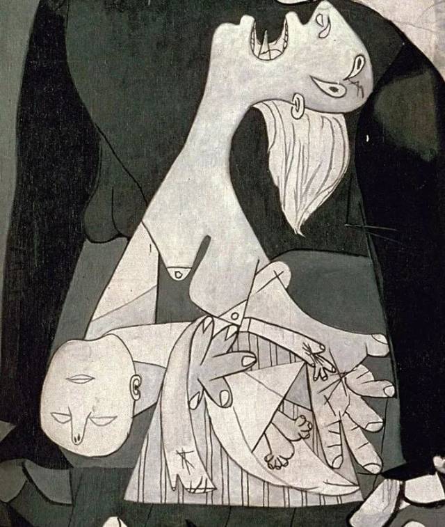 毕加索的画作格尔尼卡图片