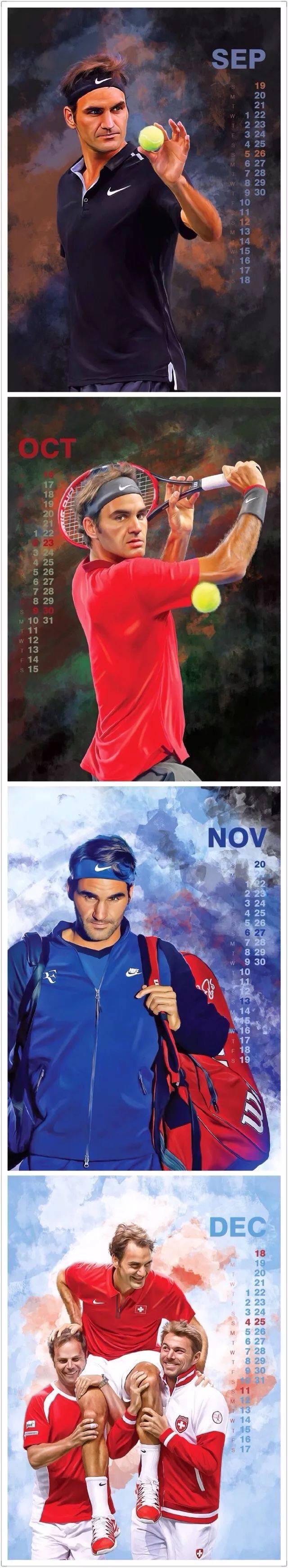 天王光环!「漫画」费德勒