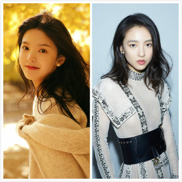 还有人说她撞脸吴倩和唐艺昕,凰尚对比了一下还真是有几分相似,都