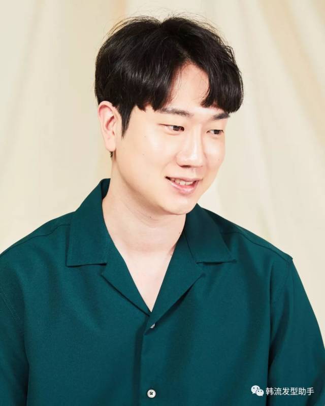 韩国潮流三七分发型