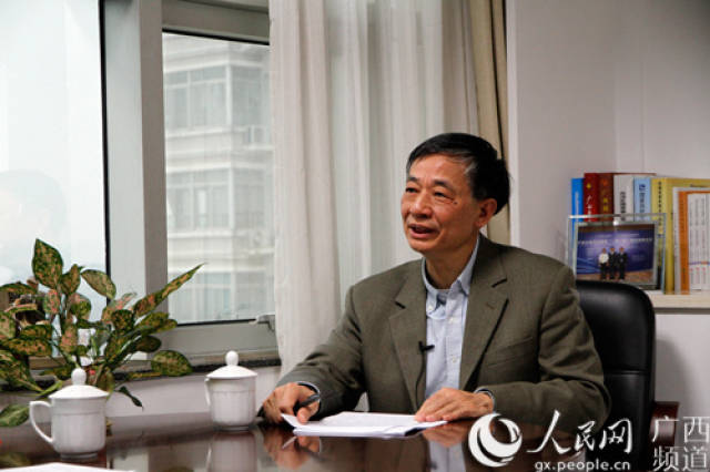 广西国资委主任管跃庆接受人民网专访