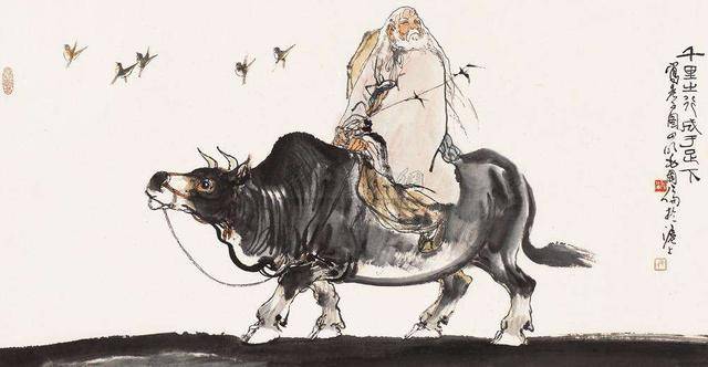 孤独痛苦的老子西出函谷关其实是去自杀?