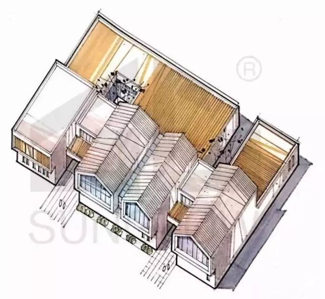 大快题模考评图08民俗博物馆建筑设计